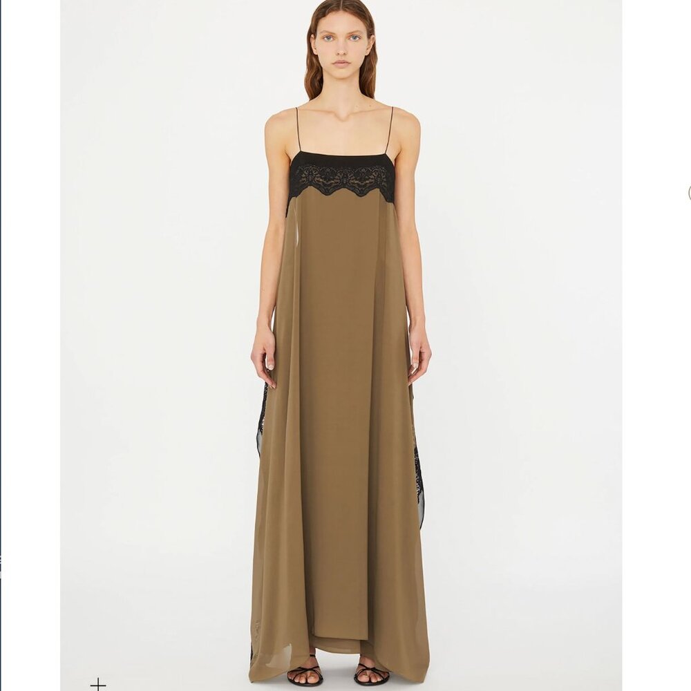 CHRISTOPHER ESBER Verve Lace Floating Silk Dress